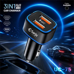UC75 3-IN-1 CAR CHARGER - Image 3